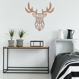 Wallity deer2 - copper copper decorative metal wall accessory Cene
