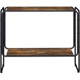  Komoda Dimljeni hrast 93.5 x 38 x 75 cm Prerađeno drvo Slike