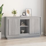  Komoda sivog hrasta sonome 102x35x60 cm od konstruiranog drva | shoptok.hr
