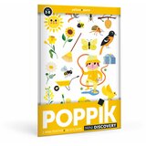 Poppik Edukativni poster s nalepnicama Mini otkrića: Žuta boja