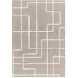 Asiatic Carpets Svetlo siva ročno tkana volnena preproga 120x170 cm Ada –