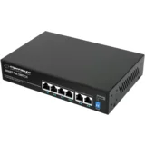 SWITCH 4 PoE + 2 UPLINK ETHERNET SWITCH 10/100/1000 GOLIATH, ENS107