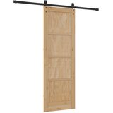  Klizna vrata ORKDAL Prirodna i crna 73,5 x 211 cm | Eponuda.ba
