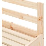vidaXL Izvlečna dnevna postelja 80x200 cm trdna borovina | Shoptok.si