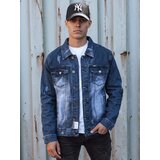 DStreet Kurtka męska jeansowa niebieska | shoptok.hr