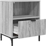  Noćni ormar s ladicama 2 pcs Sivi hrast sonoma 49 x 36 x 61 cm | shoptok.hr