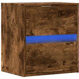  Zidni TV ormarić s LED svjetlima boja hrasta 41x31x45 cm | shoptok.hr