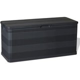  Vrtna kutija za pohranu crna 117 x 45 x 56 cm | shoptok.hr