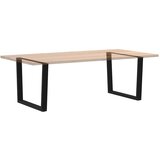  Noge za blagovaonski stol V-oblika 2 kom Crne 100 x (72-73,3) cm Čelik | shoptok.hr