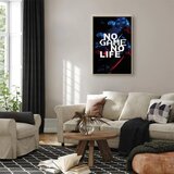  Slika - No Game No Life (1 Part) Vertical 80x120 U prirodnom drvenom okviru | shoptok.hr