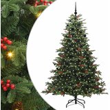  Umjetno božićno drvce Zelena 210 cm PVC i Metal i Plastika | shoptok.hr