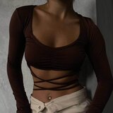 Offshop ženska majica bortela brown | ePonuda.com