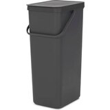 Brabantia Koš Sort & Go Recycling 40 L - Grey | Shoptok.si