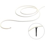 QAZQA Pametni LED trak 5 metrov CCT 30W 350 lm 2700 - 6500K IP44 Vklj. z zemeljskimi zatiči Cene