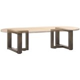  Noge za stolić T-oblika 2 kom prirodni čelik 50x25x(30-31)cm | shoptok.hr