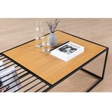 Woody Fashion Club stol Riley, 120x40x40 cm, Bež-crni Cijene