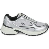 Calvin Klein Jeans Nizke superge HIKE RUNNER LACEUP MESH MIX MET Siva | Shoptok.si