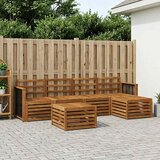  Set vanjskih sofa 6 kom. Prirodna | shoptok.hr