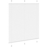 vidaXL Plisirana roleta bijela 115x100 cm širina tkanine 114,4 cm | shoptok.hr