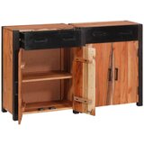 Ormarić Komoda 2 pcs Smeđa 110 x 30 x 75 cm Čvrsto drvo akacije | shoptok.hr