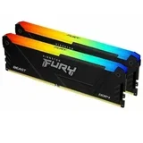 16GB (2x8GB) DDR4 3600MT/s CL17 fury beast rgb black xmp (KF436C17BB2AK2/16)