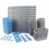  100 x 54cm stenski predalnik pvc - 43 delni organizator black friday | Shoptok.si