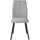 Hom`in stol, kovina, tekstil črna, svetlo siva | Shoptok.si