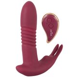 Javida RC Hands-free 3 Function Vibrator Red Cene
