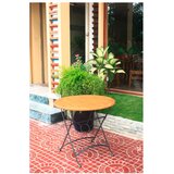 Garden Pleasure Okrogla vrtna miza ø 80 cm Vienna – | Shoptok.si