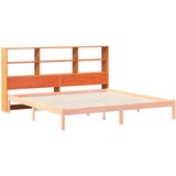 vidaXL Uzglavlje sa spremištem voštano smeđe 180cm od masivne borovine | shoptok.hr
