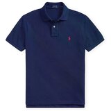 Polo Ralph Lauren Polo majice kratki rokavi Custom Slim Fit Mesh Polo Shirt - Navy Modra Cene