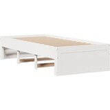  s regalom za knjige bez madraca bijeli 90x200cm borovina | shoptok.hr
