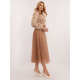 Italy Moda Skirt-DHJ-SD-19568.13X-camel | shoptok.hr