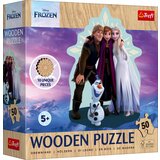 Trefl Lesena sestavljanka Junior 50 delov - Disney Frozen - 1 k. Cene
