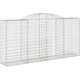  Gabionska košara s lukom 300x50x140/160 cm pocinčano željezo | shoptok.hr