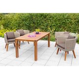 Gardenson VRTNA GARNITURA IMPERIA aluminij rjava, bež Cene