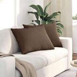 vidaXL jastučići za sofu 2 pcs smeđa 70 x 50 cm tkanina | shoptok.hr