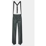 Remain Hlače iz tkanine W. Suspenders 500362514 Siva Straight Fit
