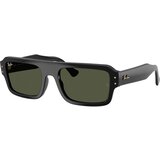 Ray-ban Flacko RB4454 667731 M (53) Črna/Zelena Cene