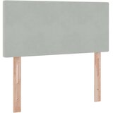  Krevet s od storage s madracem Svijetlo siva 90 x 190 cm Baršun | shoptok.hr