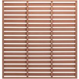 vidaXL Ograjni panel WPC 180x180 cm rjav Cene