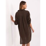 Och Bella Dress-TW-SK-BI-22263.00-dark brown | shoptok.hr