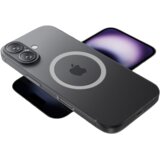  Mofei Maska za mobilni telefon iPhone 16 Plus / iPhone 16 Pro Max, Providno-Crna | Eponuda.com