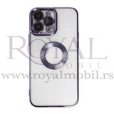  futrola circle metalik za iphone 14 pro max (6.7) ljubicasta Cene