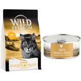 Wild Freedom suha mačja hrana 6,5 kg + WF Instinctive mokra mačja hrana 6 x 70 g po posebni ceni! - Adult "Golden Valley" Sterilised zajec - recept brez žit 6,5 kg + Instinctive Wide Praries - piščanec 6 x 70 g Cijene