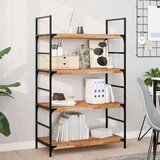 Stolna ploča 100x40x4 cm pravokutna od masivnog drva bagrema | shoptok.hr