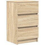  Noćni ormarić s 3 ladice sonoma hrast 39x35x65 cm | shoptok.hr