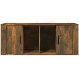  TV ormarić boja dimljenog hrasta 100x35x40 cm konstruirano drvo Smeđa | Shoptok.si