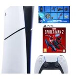Konzola Playstation 5 Slim Digital + Fortnite VCH + Marvels Spider-Man 2 SE VCH | Eponuda.ba