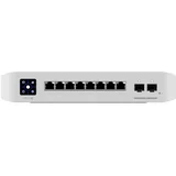 USW-Pro-8-PoE-EU An 8-port, Layer 3 switch with PoE+ and PoE++ output. Can power devices with up to 120W, with a power consumption of 30W (Excluding PoE output)